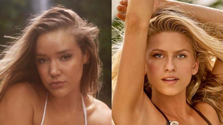 Olivia Ponton was photographed by Amanda Pratt in Dominica. XANDRA was photographed by Yu Tsai in Jamaica. 