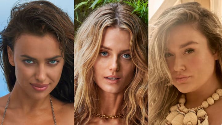 Irina Shayk, Kate Love, Hunter McGrady 