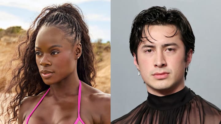 Tunde Oyeneyin and Hudson Williams