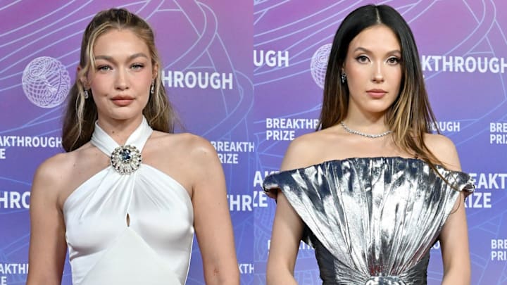 Gigi Hadid and Eileen Gu