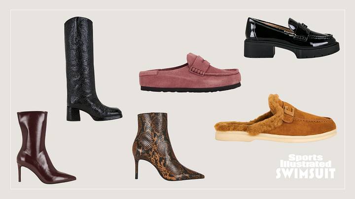 Fall shoe collage