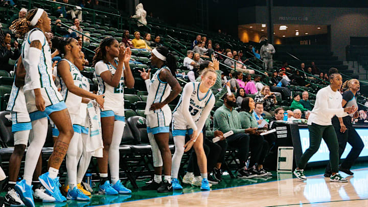 Tulane Women's Basketball team takes an exhibition win over Loyola in Fogelman Arena