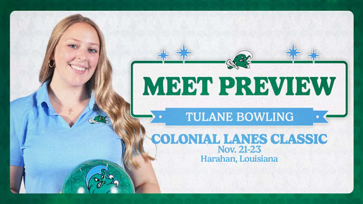 Tulane bowler Mia Stolakis readies for the Wave's Colonial Lanes Classic in Harahan Tulane bowler Mia Stolakis readies for the Wave's Colonial Lanes Classic in Harahan
