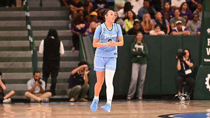 Tulane Guard Mecailin Marshall at Fogelman Arena