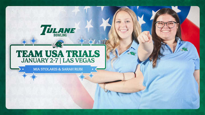 Tulane bowlers Mia Stolakis & Sarah Rubi vie for Team USA Tulane bowlers Mia Stolakis & Sarah Rubi vie for Team USA
