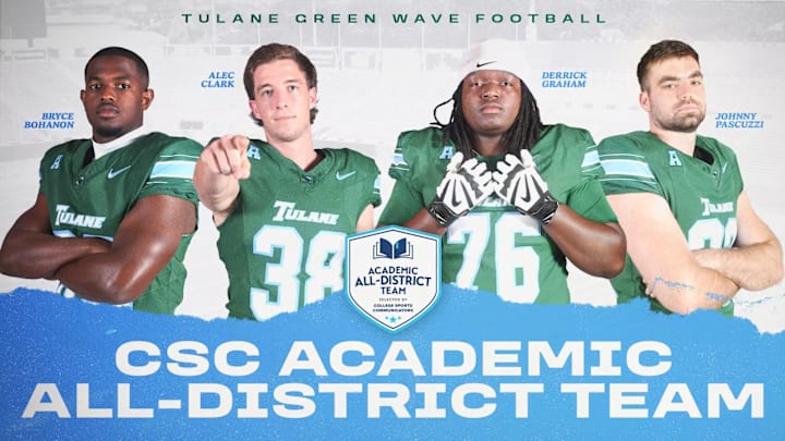 2025 Tulane Academic All-District
