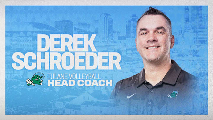 Tulane Volleyball Coach Derek Schroeder