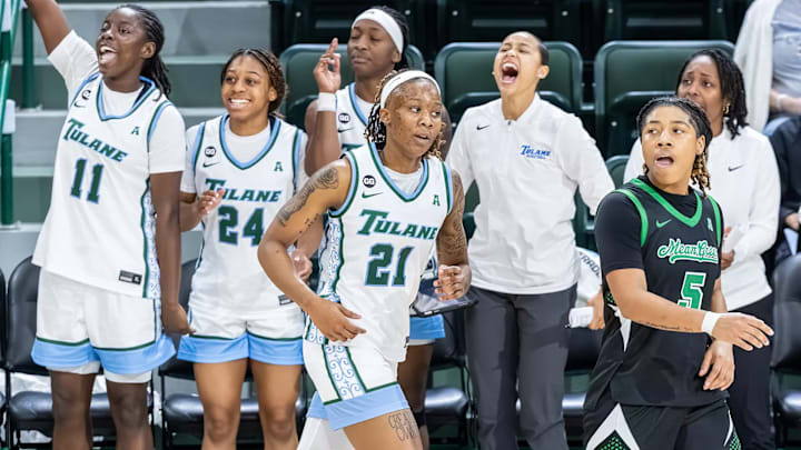 Tulane guard Kanija Daniel