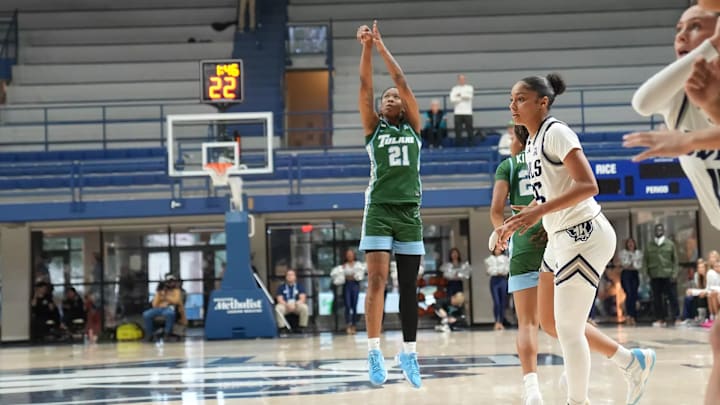 Tulane guard Kanija Daniel