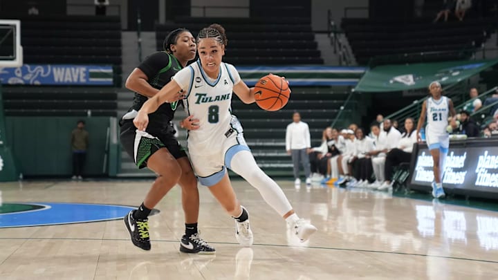 Tulane guard Mecailin Marshall 3