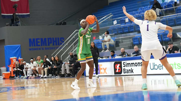 Tulane guard Jayda Brown