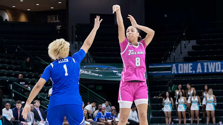 Tulane guard Mecailin Marshall Tulane guard Mecailin Marshall