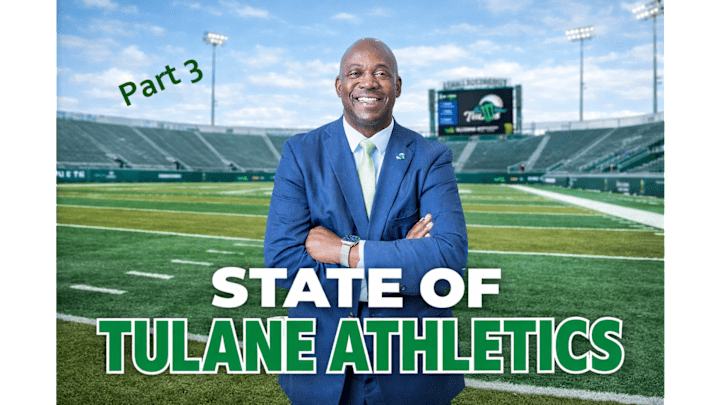 Tulane AD David Harris Interview Part 3
