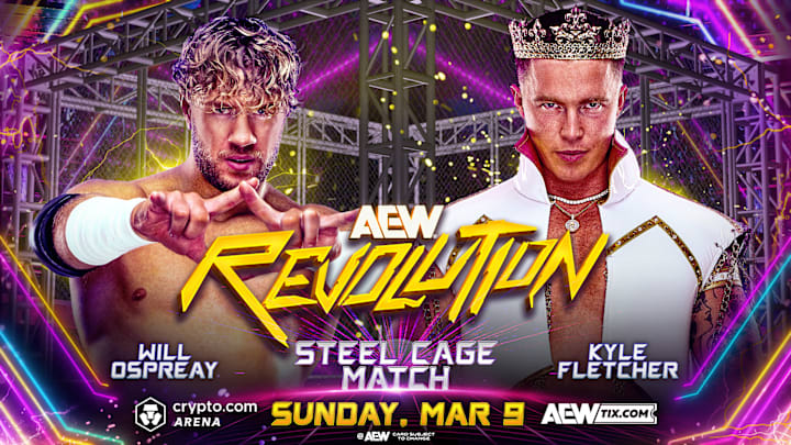 Will Ospreay vs. Kyle Fletcher set for AEW Revolution