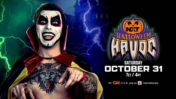 Danhausen hosts NXT Halloween Havoc Danhausen hosts NXT Halloween Havoc