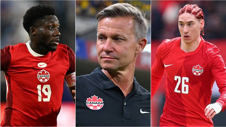 Alphonso Davies (left) and Marcelo Flores (right) will hope to make major impacts on Jesse Marsch’s (center) squad this summer. Alphonso Davies (left) and Marcelo Flores (right) will hope to make major impacts on Jesse Marsch’s (center) squad this summer.
