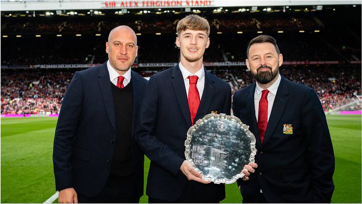 Tyler Fletcher (center) has had a few weeks to remember at both club and international level. Tyler Fletcher (center) has had a few weeks to remember at both club and international level.