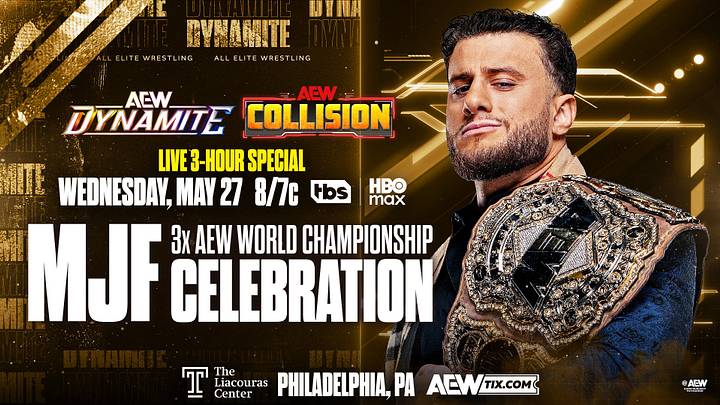 After AEW Double or Nothing, MJF is AEW World Champion for the third time. After AEW Double or Nothing, MJF is AEW World Champion for the third time.