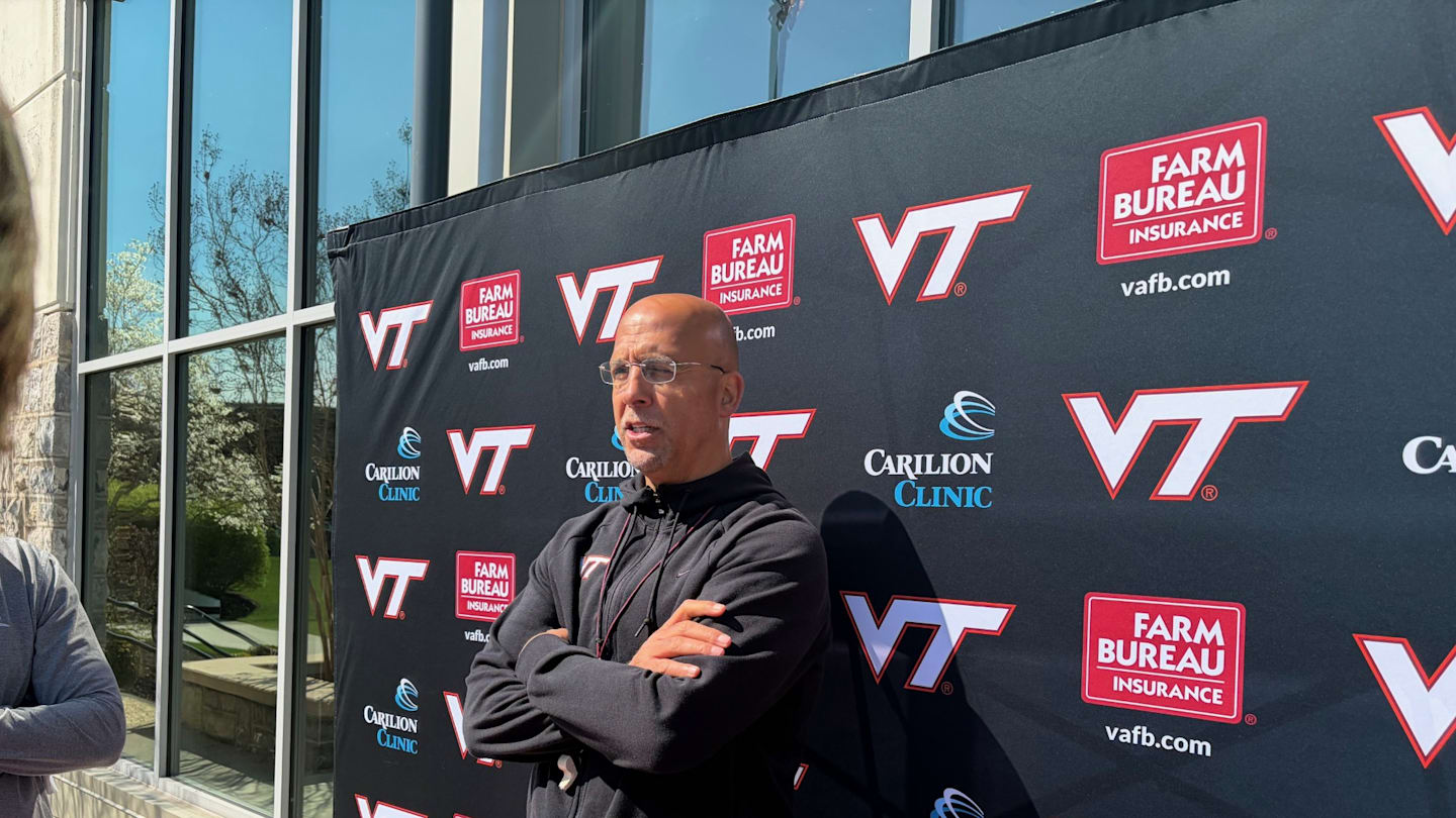Everything From Virginia Tech HC James Franklin At April 7's Media Availability