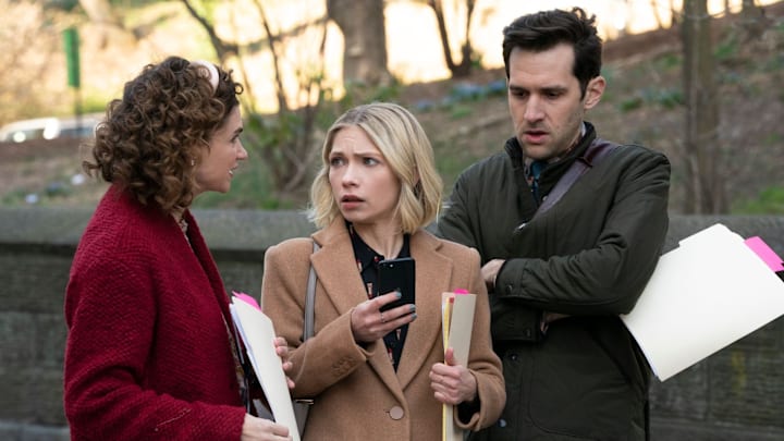 Wendy, Kate, and Jordan. "Parentsite." Gossip Girl. Photograph by Karolina Wojtasik/HBO Max.