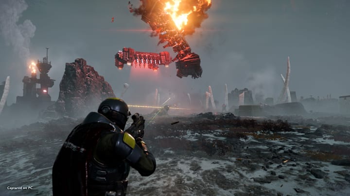 Helldivers 2 screenshot. Courtesy Arrowhead Game Studios.
