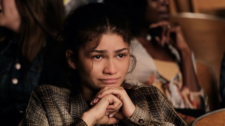 Zendaya as Rue in Euphoria on HBO