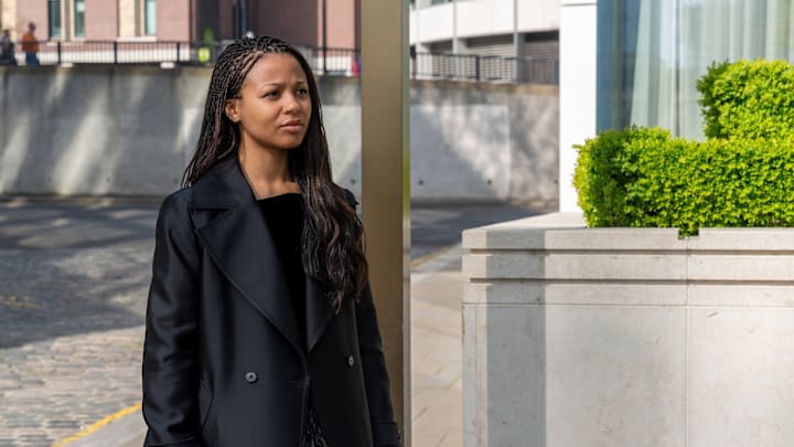 Myha'la - Industry season 4 episode 1 - Photograph by Simon Ridgway/HBO
