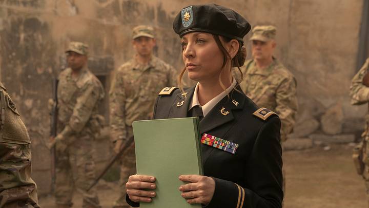 Kaley Cuoco in Stuart Fails to Save the Universe on HBO Max – Photograph by Colin Remas Brown/HBO Max Kaley Cuoco in Stuart Fails to Save the Universe on HBO Max – Photograph by Colin Remas Brown/HBO Max