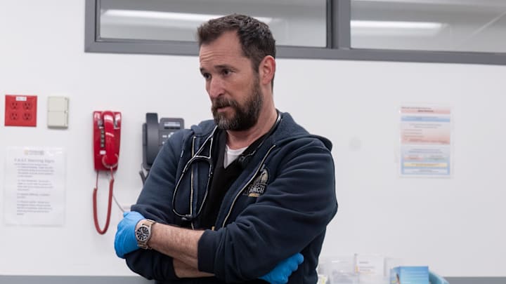 Noah Wyle in The Pitt (Warrick Page/MAX)