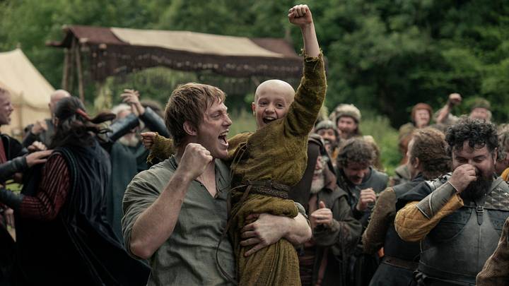 Peter Claffey and Dexter Sol Ansell in A Knight of the Seven Kingdoms on HBO Peter Claffey and Dexter Sol Ansell in A Knight of the Seven Kingdoms on HBO