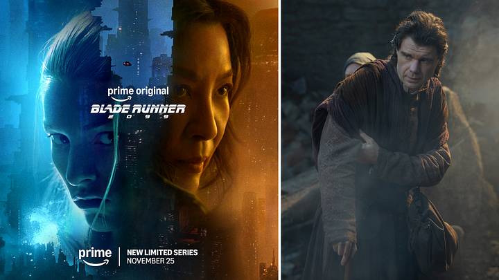 Blade Runner 2099 key art / Matthew Needham in House of the Dragon. Blade Runner 2099 key art / Matthew Needham in House of the Dragon.