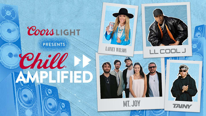 Coors Light Launches New Chill Amplified Music Platform Featuring Lainey Wilson, LL COOL J and more. Image Credit to Coors Light. 