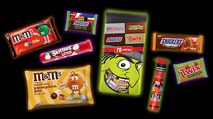 Mars Wrigley Halloween Lineup for 2024. Image Credit to Mars Wrigley. 
