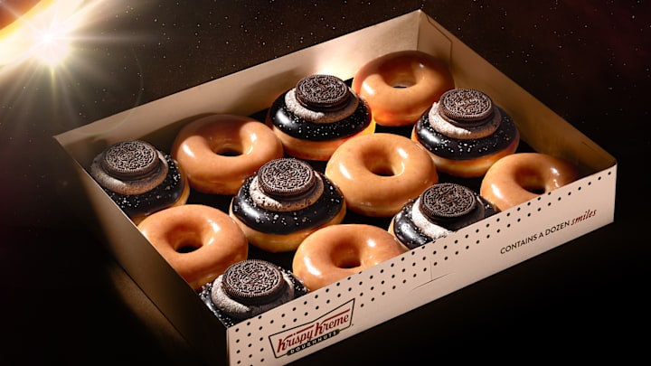 Krispy Kreme Total Solar Eclipse Dozen