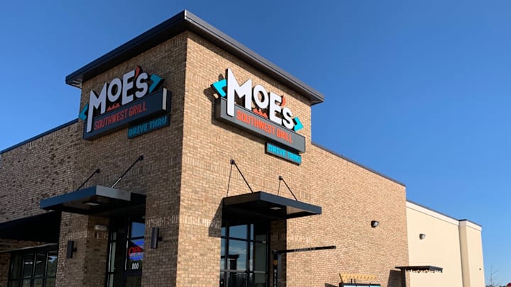 Moe's Southwest Grill store front.