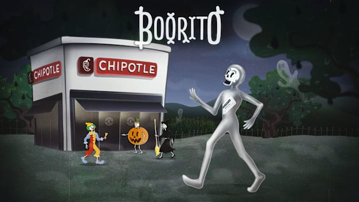 Chipotle Returns Boorito In Restaurant. Image courtesy of Chipotle