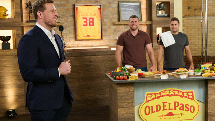 Old El Paso celebrates game-day food with the Watt Brothers, popular taco recipes by state. Image Credit to Old El Paso. 