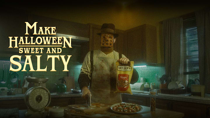 Snyder’s of Hanover Debuts “Pretzelface” Halloween Campaign. Image Credit to Snyder's of Hanover. 
