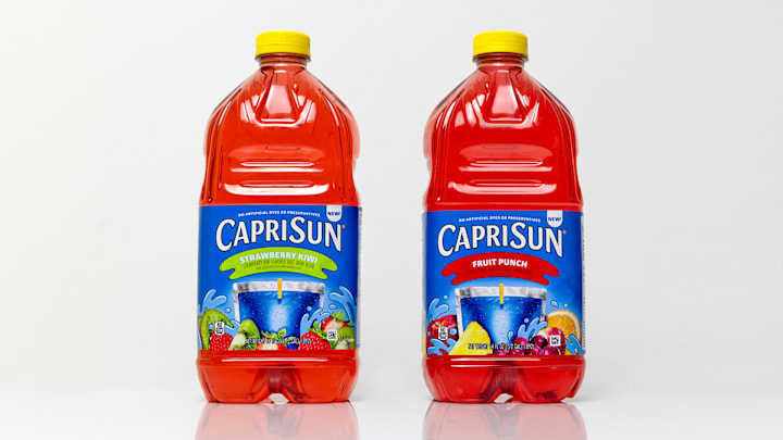 Bigger-sized Capri Suns are just one of the new creations coming in November