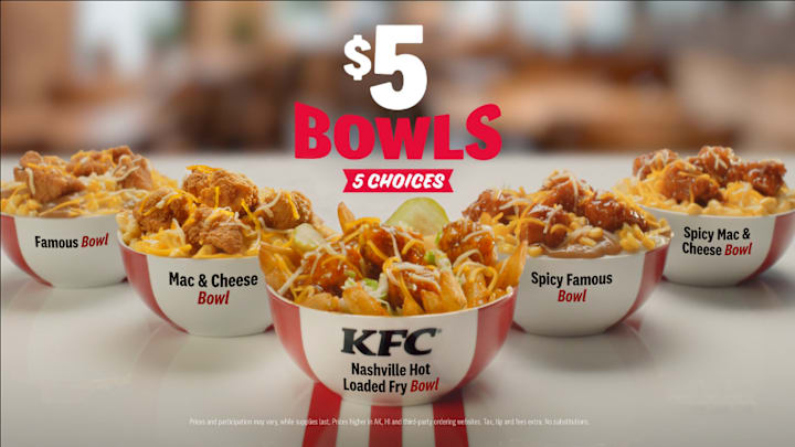 Bowls are Back: KFC Launches New Nashville Hot Loaded Fries Bowl + Five Bowls for Just $5
