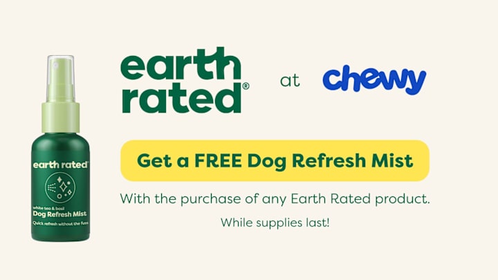 Freshen up your pup with this limited-time promo at Chewy!