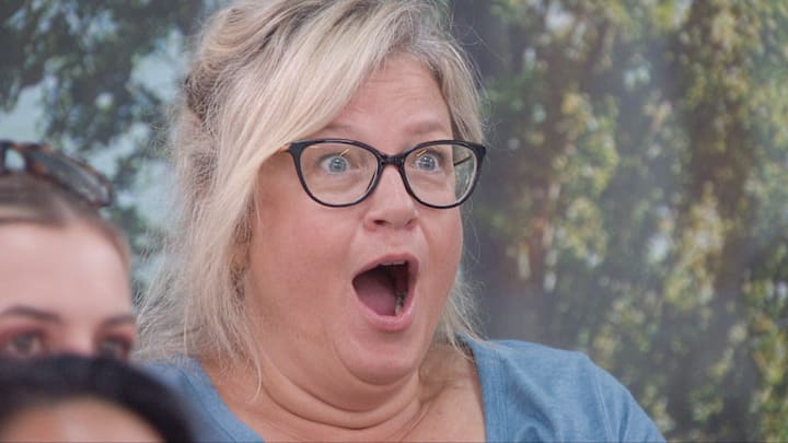BIG BROTHER August 28 on the CBS Television Network and streaming on Paramount+ (live and on-demand for Paramount+ with SHOWTIME subscribers, or on-demand for Paramount+ Essential subscribers the day after the episode airs)* Pictured: Angela Murray. Photo: CBS ©2024 CBS Broadcasting, Inc. All Rights Reserved. Highest quality screengrab available.