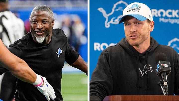 Detroit Lions coordinators Aaron Glenn, left, and Ben Johnson, right, landed NFL head coaching jobs in the 2025 offseason. Glenn coaches the New York Jets and Johnson coaches the Chicago Bears. Detroit Lions coordinators Aaron Glenn, left, and Ben Johnson, right, landed NFL head coaching jobs in the 2025 offseason. Glenn coaches the New York Jets and Johnson coaches the Chicago Bears.