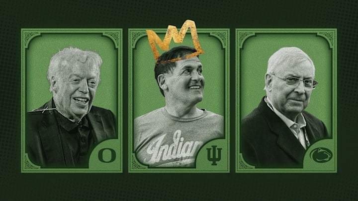Phil Knight, Mark Cuban and Terry Pegula