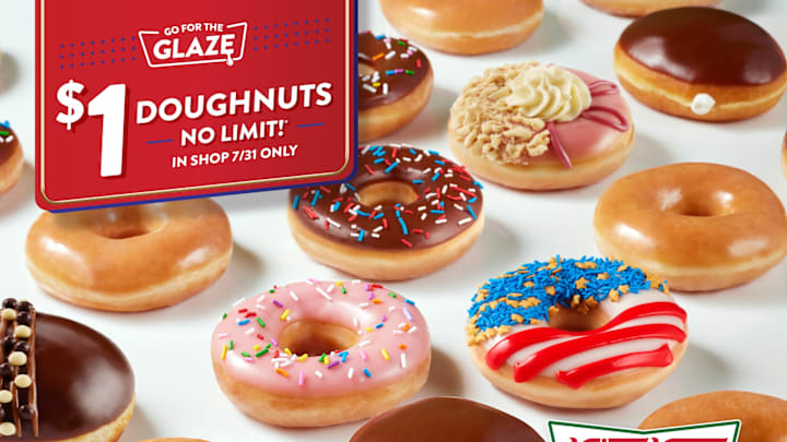 Krispy Kreme Go for the Glaze deal