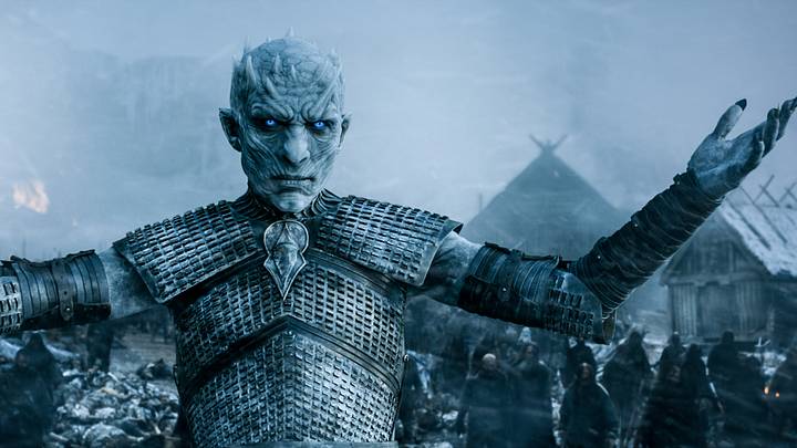 Richard Brake (Night King) in Game of Thrones season 5 Episode 8, "Hardhome"