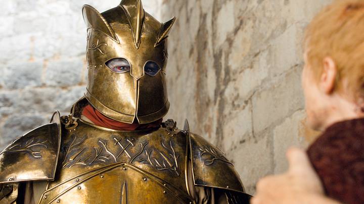 Hafþór Júlíus Björnsson (Gregor Clegane / Robert Strong) in Game of Thrones season 5 Episode 10, "Mother's Mercy" Hafþór Júlíus Björnsson (Gregor Clegane / Robert Strong) in Game of Thrones season 5 Episode 10, "Mother's Mercy"