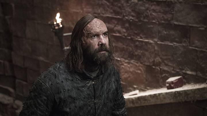 Rory McCann (Sandor Clegane / The Hound) in Game of Thrones season 8 Episode 5, "The Bells" Rory McCann (Sandor Clegane / The Hound) in Game of Thrones season 8 Episode 5, "The Bells"