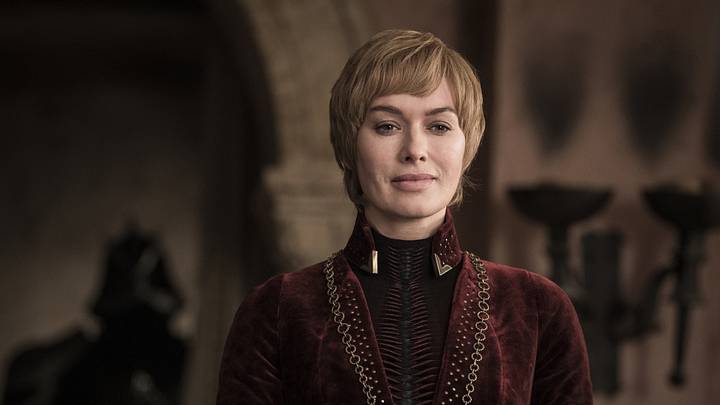 Lena Headey (Cersei Lannister) in Game of Thrones season 8 Episode 5, "The Bells" Lena Headey (Cersei Lannister) in Game of Thrones season 8 Episode 5, "The Bells"