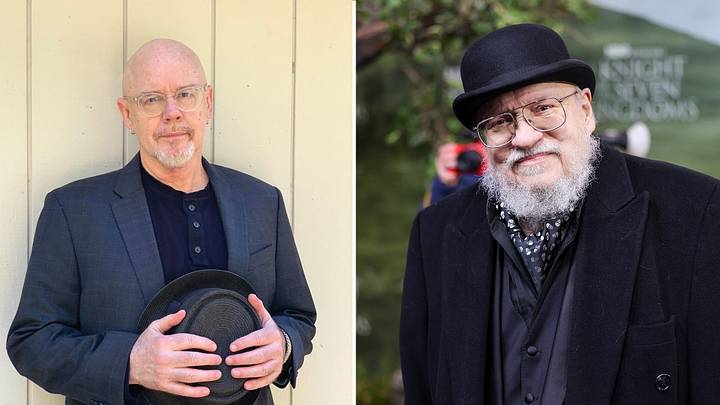 Tad Williams / BERLIN, GERMANY - JANUARY 13: George R.R. Martin attends the world premiere of "A Knight Of The Seven Kingdoms" at Zoo Palast on January 13, 2026.